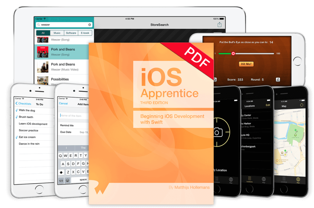The iOS Apprentice Series bok