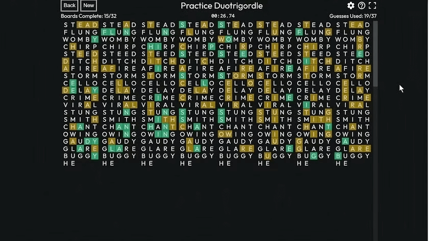 duotrigordle app