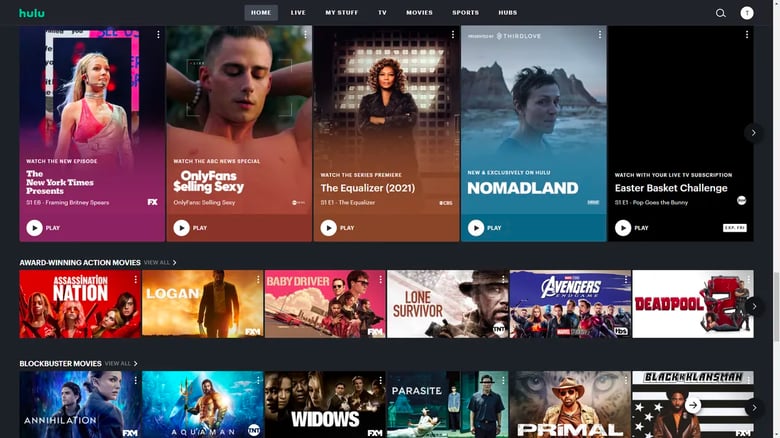 interfejs hulu